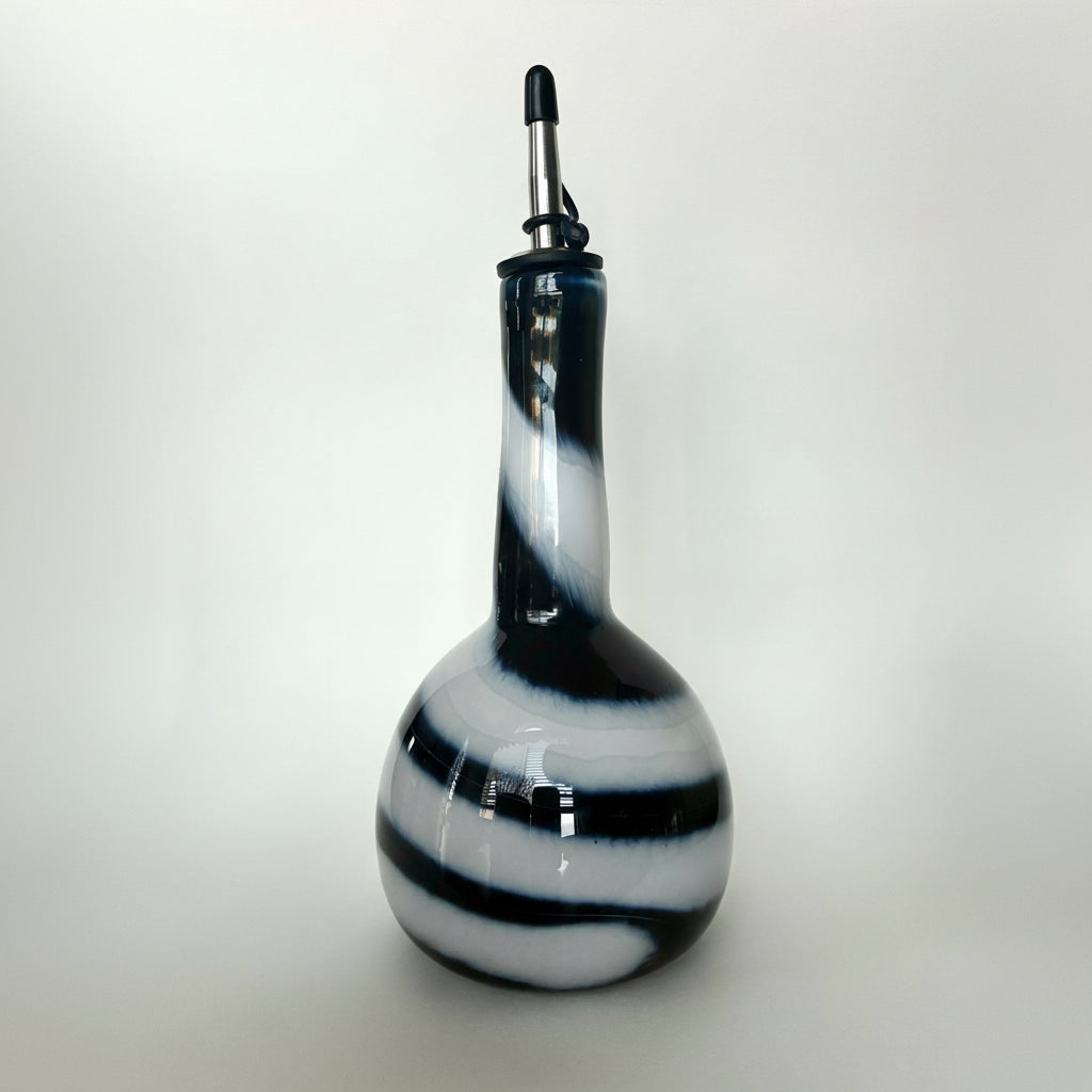 Spiral oil bottle