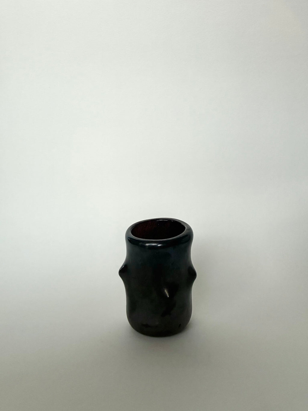 “don’t touch me” shot glass black