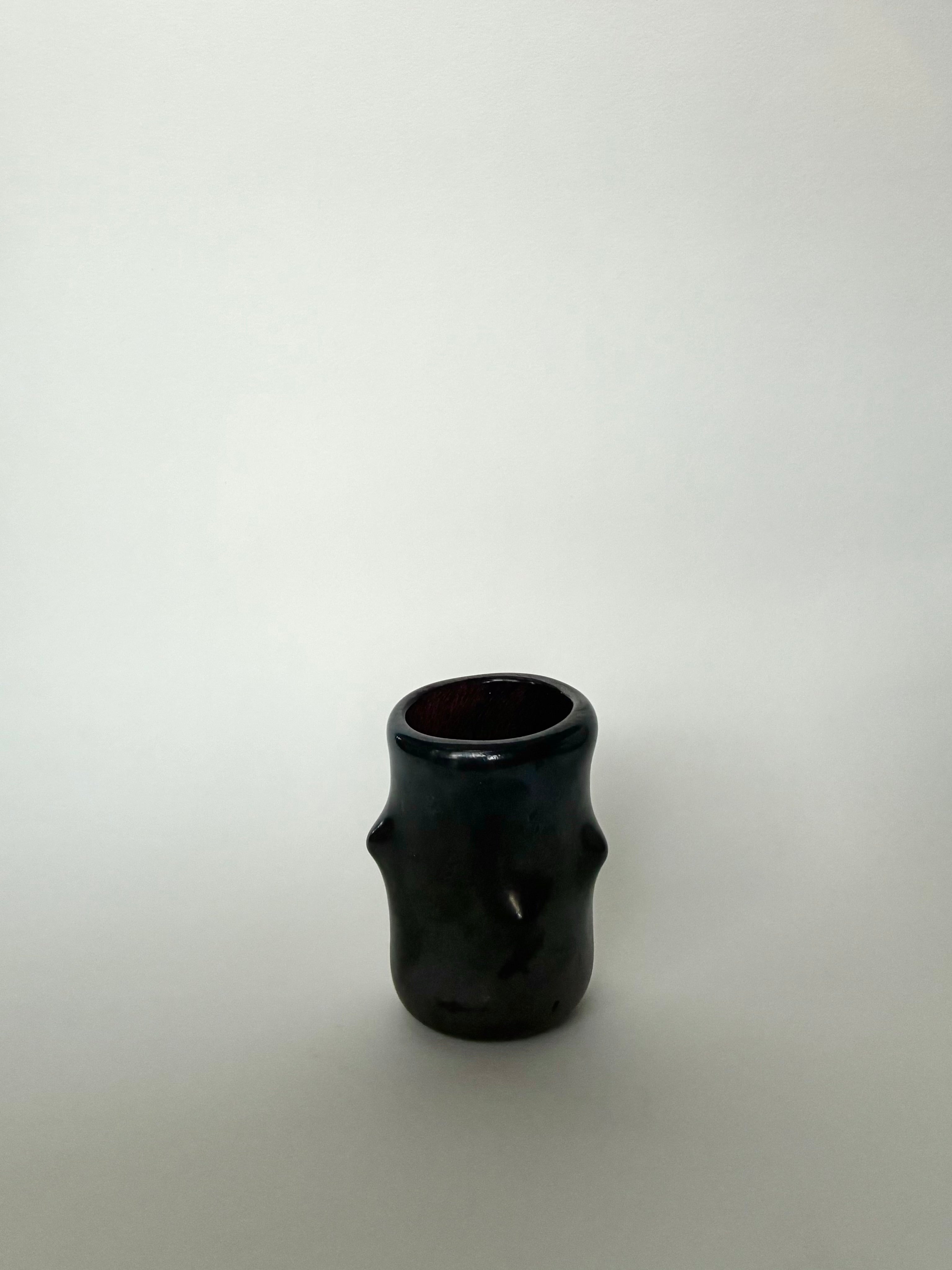 “don’t touch me” shot glass black